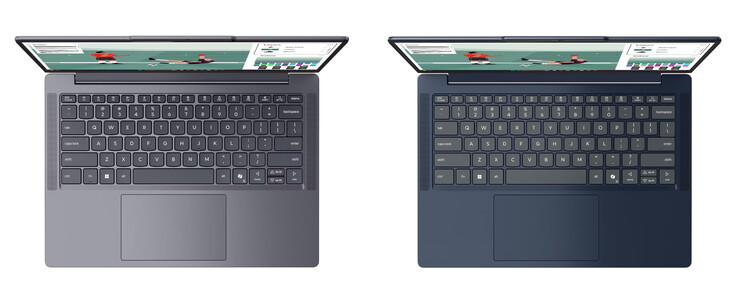 Lenovo vend l'IdeaPad Slim 3 14IPH11 dans les finitions Cosmic Blue et Luna Grey.