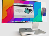Le NexMonitor est également compatible avec les PC de bureau, tels que le Mac mini. (Image source : Nex Computer)