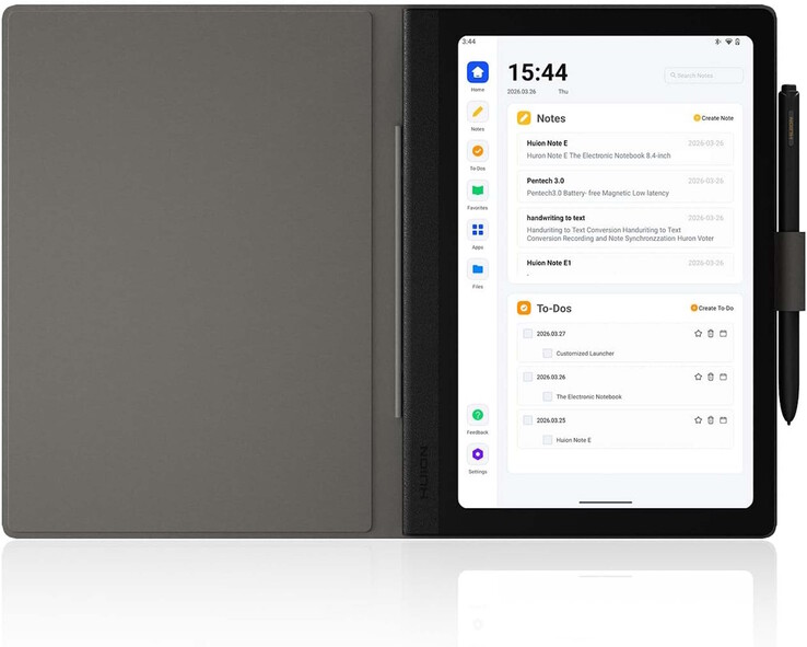 La tablette est livrée avec un étui de protection et un stylet