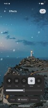 Effets de fond d'écran en direct : Météo