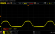 Scintillement PWM (10 % de luminosité)