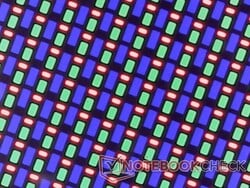 Sous-pixels Sharp OLED
