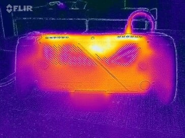Test de résistance à la température de surface (dos)
