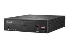 Le mini PC Shuttle XPC slim DB860 peut être équipé de 96 Go de mémoire vive.