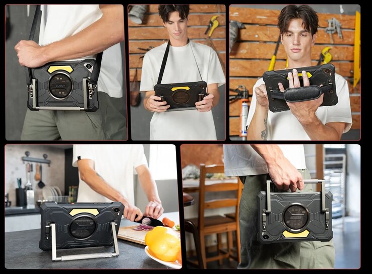 Quelques accessoires sont inclus dans la boîte (Image source : Cubot)