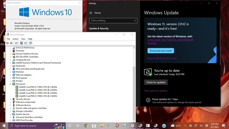 Invite de mise à jour de Windows 11 22H2 sur un ordinateur non pris en charge. ( Source : AceRimmer412 )
