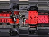 De gauche à droite : les Casio GX-56BBR-1A, GA-700BBR-1A, GA-B2100BBR-1A, GD-O100BBR-1 et DW-5600BBR-1 - la gamme G-Shock complète "Black and Bold Red" en un seul coup d'œil. (Source de l'image : Casio)