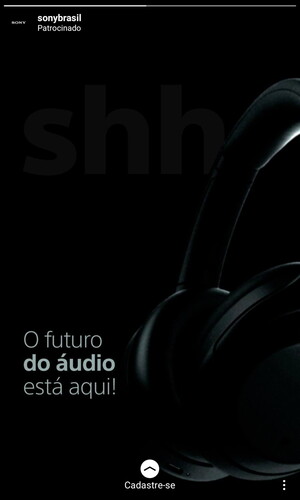 Le teaser posté par Sony Brésil. (Source de l'image : @chamavito)