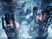 Une image montrant une ville dans Frostpunk.
