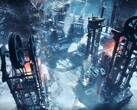 Une image montrant une ville dans Frostpunk.