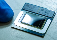 Puces de mémoire vive LPDDR5x-7500 (Image Source : Intel)