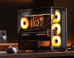 Le dernier boîtier pour PC de Jonsbo est doté d'une fenêtre incurvée très chic. (Image : Jonsbo)