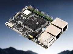 Le Lyra Pi est un nouvel ordinateur monocarte. (Source de l&#039;image : Luckfox)