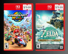 Prix des jeux de la Nintendo Switch 2 (Source des images : Best Buy, Nintendo of America avec modifications)