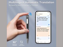 Le stylo intelligent One AI intègre l'IA ChatGPT dans un stylo à bille. (Source de l'image : Kickstarter)