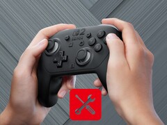 Joueur déplaçant le pouce gauche sur la Switch 2 Pro Controller