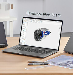 Le CreatorPro Z17 est équipé de puissants processeurs Alder Lake et de GPU de station de travail NVIDIA RTX. (Image source : MSI)