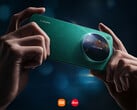Le Xiaomi 17 Ultra sera lancé en Chine le 25 décembre. Sur la photo : une image promotionnelle montrant le coloris vert étoilé du téléphone. (Source de l'image : Xiaomi)