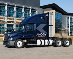 Amogy dévoile le premier camion zéro émission au monde fonctionnant à l&#039;ammoniac (Image : Amogy)
