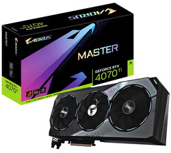 Aorus GeForce RTX 4070 Ti Master 12G. L'unité de test est une courtoisie de Gigabyte India et Nvidia India.