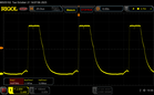 Scintillement PWM (75 % de luminosité)
