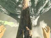 Le mod BetterVR de Breath of the Wild permet de parcourir Hyrule en réalité virtuelle 6DOF à la première personne. (Source de l'image : Crementif)