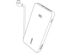 L'Anker Zolo 22.5W Power Bank 10K (photo) semble avoir un câble intégré. (Source de l'image : AnkerInsider)