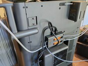 Vue arrière avec bobine externe