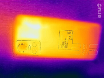 Dos de la carte thermique