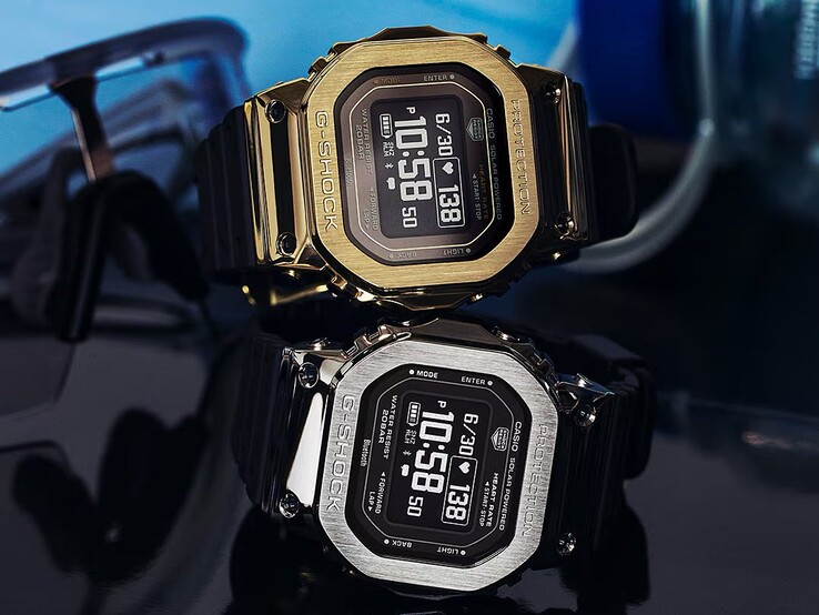 G-Shock GM-H5600-1 (en bas) et GM-H5600-9 (en haut)