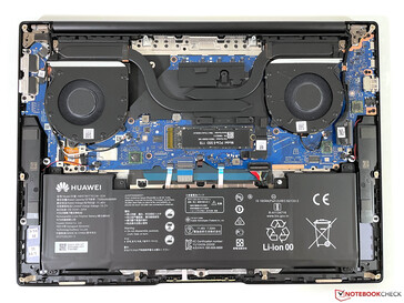 Construction interne du MateBook 16s