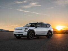 La Kia EV9 Nightfall Edition 2026 sera commercialisée aux États-Unis dans les prochains mois. (Source de l'image : Kia)