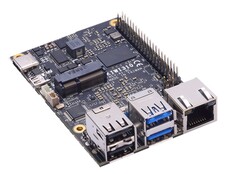 Le KIWI310 est équipé d'un processeur Intel Celeron N3350 et d'une mémoire vive pouvant atteindre 4 Go. (Image source : Axiomtek)