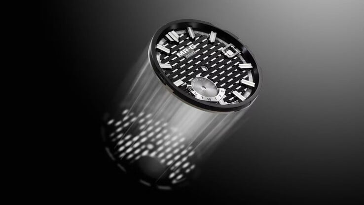 Le cadran présente de petites ouvertures qui permettent à la lumière de passer à travers les cellules solaires pour les recharger. (Source de l'image : Casio)