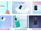 Smartphone Oscal Tiger 10 (Source : Blackview)