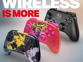 La manette PowerA Advantage Wireless est disponible en noir, Mario and Friends et Pokemon Mega Evolutions (Image source : PowerA)