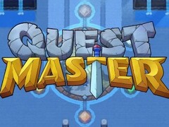 Illustration : Logo superposé au teaser de la campagne pour Quest Master (Source d'image : Julian Creutz et Apogee Entertainment)