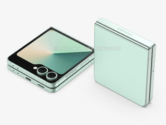 Selon les rumeurs, Samsung utiliserait des composants d&#039;anciens modèles phares pour le Galaxy Z Flip &quot;Fan Edition&quot;. (Source de l&#039;image : OnLeaks &amp;amp; Sammy Guru)