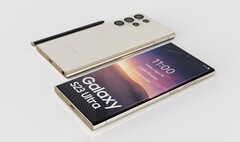 Le Samsung Galaxy S23 Ultra ressemblera apparemment beaucoup au S22 Ultra. (Image source : @technizoconcept)