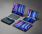 Asus a lancé le premier ordinateur portable pliable au monde, le ZenBook Fold 7 OLED (image via Ssus)