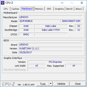 CPU-Z : carte-mère.