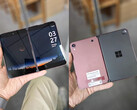 Le Surface Duo 'Andromeda' dans l'une des couleurs apparentes du prototype. (Source de l'image : Goofish)
