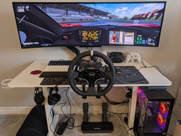 Configuration du pack Moza R5 Racing avec Assetto Corsa Competizione.