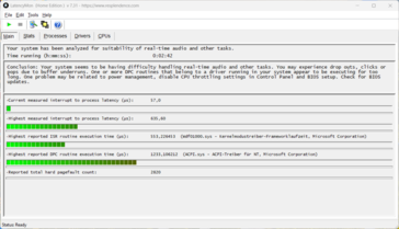 LatencyMon - Vue d'ensemble