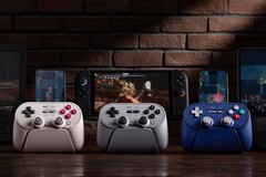 Le 8BitDo Pro 3 Bluetooth GamePad est disponible à l'achat dans les coloris G Classic, Gray et Purple (Source : 8BitDo)