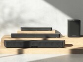 La famille Ambeo de Sennheiser comprend trois barres de son et un caisson de basse sans fil (Image Source : Sennheiser)