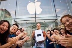 Le Vision Pro connaît un démarrage mitigé, mais Apple fonctionne avec des lunettes intelligentes. (Source de l&#039;image : Apple)