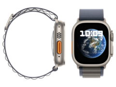 La Apple Watch Ultra 2 (ci-dessus) est dotée d&#039;un écran OLED de 1,93 pouce. (Source de l&#039;image : Apple)