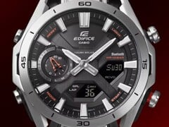 Les montres Edifice ECB-2300D de Casio (ECB-2300D-1A sur la photo) seront commercialisées en Europe. (Source de l&#039;image : Casio)