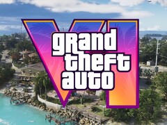 Les environnements de GTA 6 avec le logo sont montrés (Source de l&#039;image : Rockstar Games avec modifications)